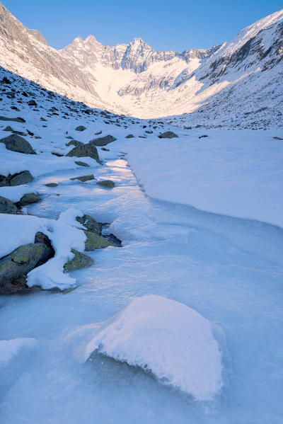 Adameè valley in Adamello park, Brescia province, Lombardy district, Italy, Europe