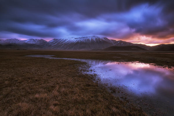 Castelluccio di Norcia, Umbria region, Perugia province, Italy, Europe.