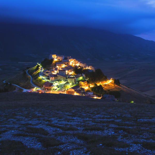 Castelluccio di Norcia, Umbria region, Perugia province, Italy, Europe.