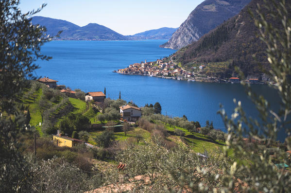 Peschiera Maraglio, Montisola, Brescia province, Italy, Lombardy district.