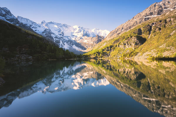 Aviolo lake in Adamello park, Brescia province, Lombardy district, Italy, Europe.