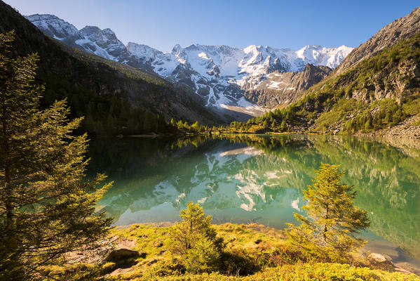 Aviolo lake in Adamello park, Brescia province, Lombardy district, Italy, Europe.