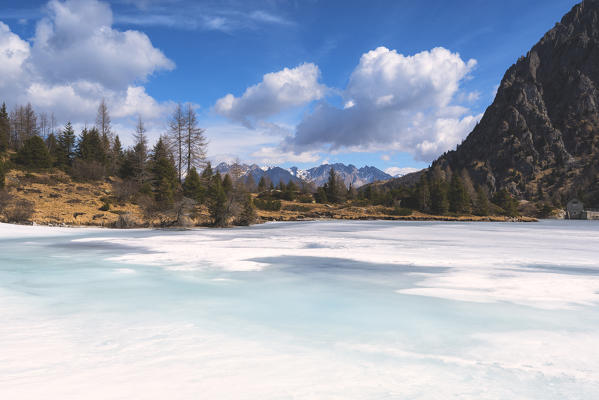 Aviolo lake in Adamello park, Brescia province, Lombardy district, Italy, Europe.