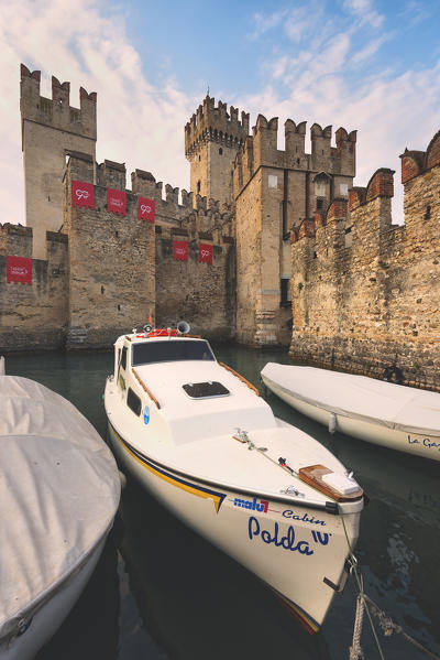 Sirmione, Garda lake in Italy, Lombardy district, Brescia province, Europe.