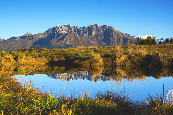 Mount Presolana, Seriana valley, Bergamo province, Italy