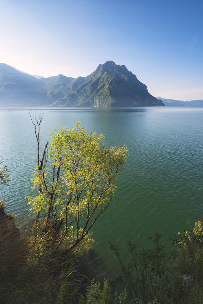 Iseo lake, Bergamo province, Lombardy district, Italy.