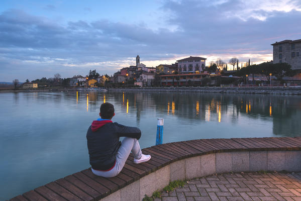 Clusane d'Iseo, Iseo lake, Brescia province, Lombardy, Italy, Europe.