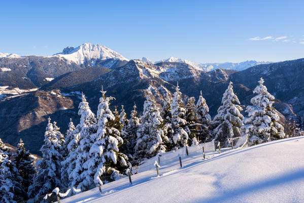 Sunrise in Orobie alps, Lombardy district, Bergamo province, Italy, Europe.