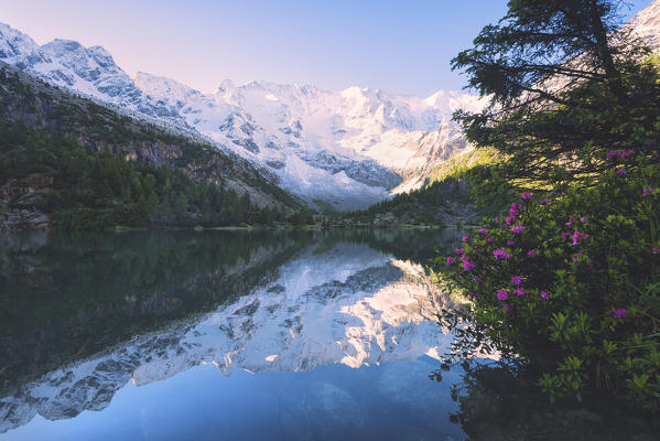 Aviolo lake in Adamello park, Brescia province, Lombardy, Italy.