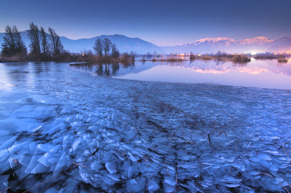 Torbiere del Sebino Natural reserve, Lombardy district, Brescia province, Italy.