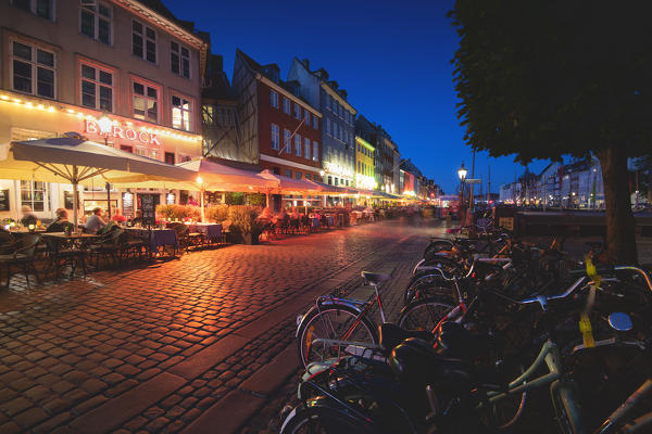 Nyhavn, Copenhagen, Hovedstaden, Denmark, Northern Europe.