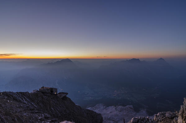 Tofana di Mezzo, Cortina d’Ampezzo, Dolomites, Veneto, Italy.Tofana di Mezzo's refuge