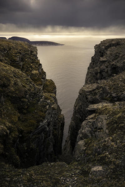 Midnight Sun in North Cape, Norway, Europe