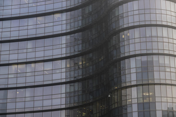 Gae Aulenti Sqaure, Milan, Lombardy, Italy. Office in the Unicredit Tower 