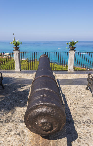 Tropea, Province of Vibo Valentia, Calabria, Italy. Piazza del Cannone