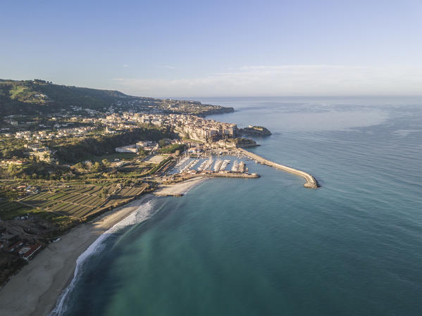 Tropea, Calabria, Italy. The harbor of Tropea