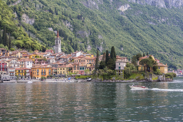 The little town of Varenna, Lake Como, Lombardy, Italy.