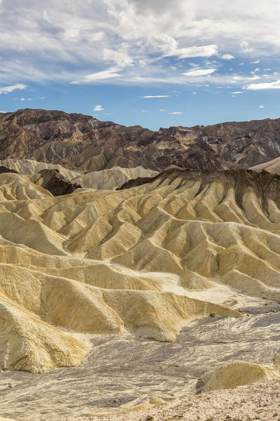 Landscape from Zabriskie Point. Death Valley National Park, Inyo County, California, USA.