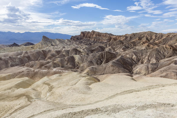 Landscape from Zabriskie Point. Death Valley National Park, Inyo County, California, USA.