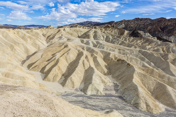 Landscape from Zabriskie Point. Death Valley National Park, Inyo County, California, USA.