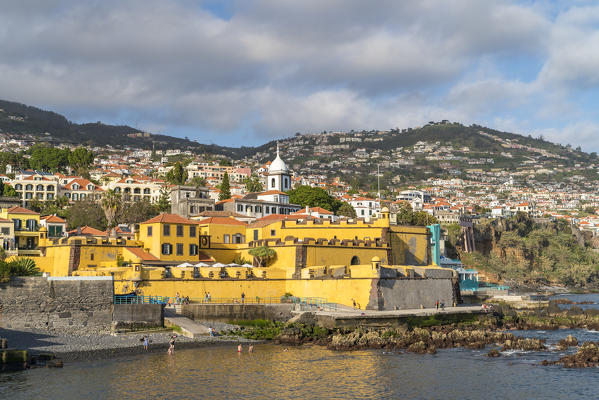 Sao Tiago fortress, Funchal, Madeira region, Portugal.