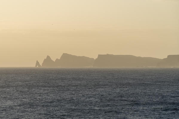 Saint Lawrence Point from Crane viewpoint in Faial. Santana municipality, Madeira region, Portugal.