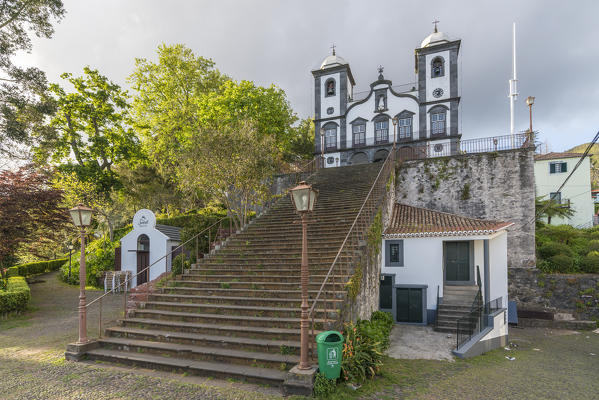 The church of Nossa Senhora do Monte. Funchal, Madeira region, Portugal.