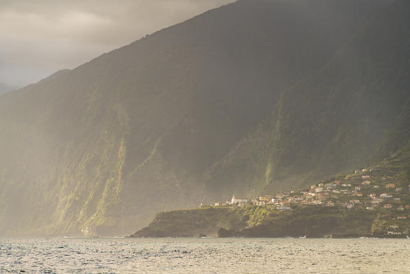 The villeage of Seixal, Porto Moniz municipality, Madeira region, Portugal.