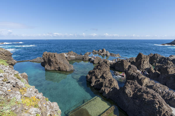 Natural pools of Porto Moniz, Madeira region, Portugal.