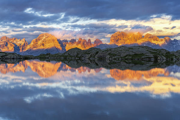 Europe, Italy, Trentino, Nambrone valley, Sant'Antonio di Mavignola