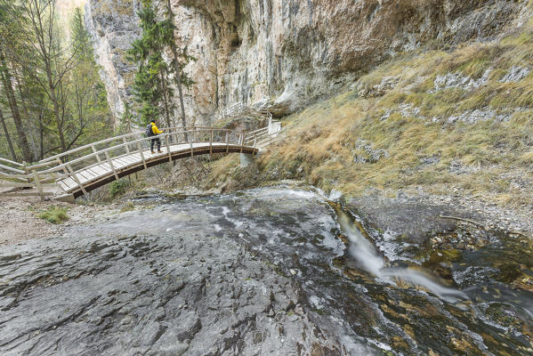 waterfall Tret
Europe, Italy, Trentino Alto Adige, Non valley, Trento district, Tret city