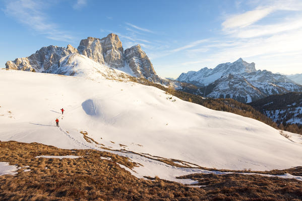 The king of the Belluno Dolomites, Mountain Pelmo
Europe, Italy, Veneto region, Belluno province, Borca di Cadore district
