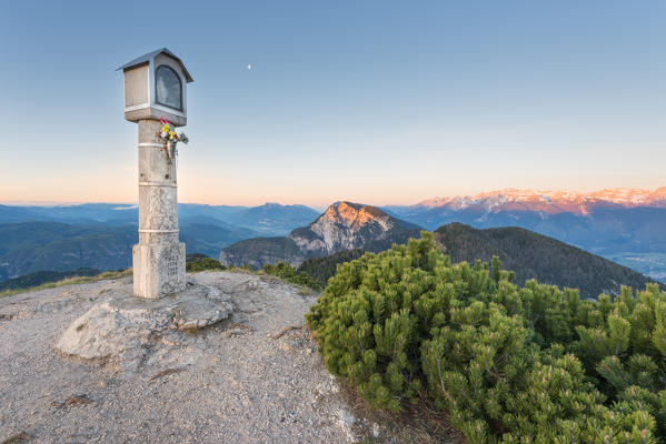 Horn of Tres at sunrise
Europe, Italy, Trentino Alto Adige, Trento district, Non valley, Tres city