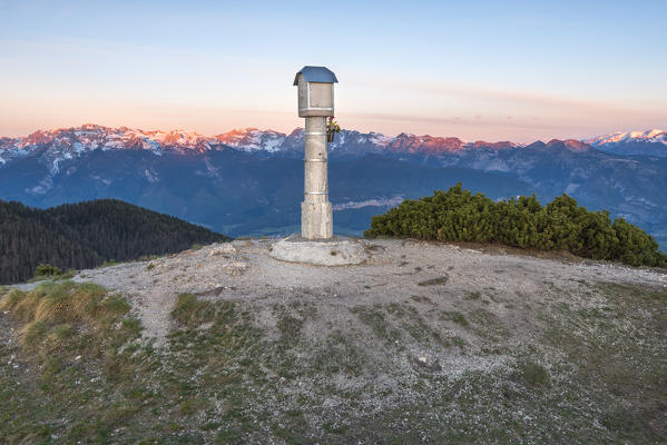 Horn of Tres at sunrise
Europe, Italy, Trentino Alto Adige, Trento district, Non valley, Tres city