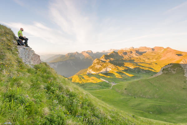 Relax in the valley of the Nana
Europe, Italy, Trentino Alto Adige, Non valley, Trento district, Non valley, Natural Park Adamello Brenta