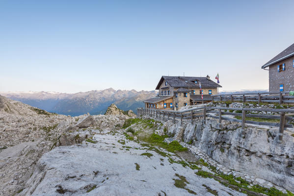Tuckett refuge 
Europe, Italy, Trentino, Vallesinella, Tuckett refuge, Brenta dolomites
