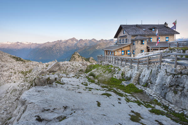 Tuckett refuge 
Europe, Italy, Trentino, Vallesinella, Tuckett refuge, Brenta dolomites