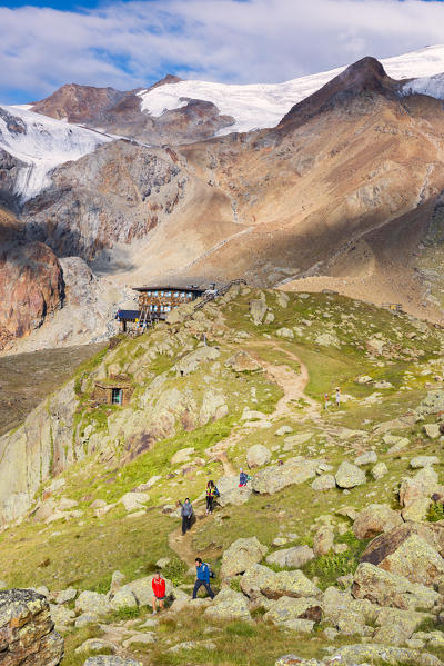 Mountain path to Larcher refuge
Europe, Italy, Trentino region, Pejo valley, Venezia valley, Sun valley,  National Park Stelvio