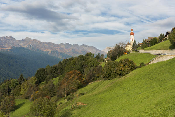 Church of Telves of Sopra
Europe, Italy, Tirol, Bozen district, Trentino Alto Adige, Vipiteno
