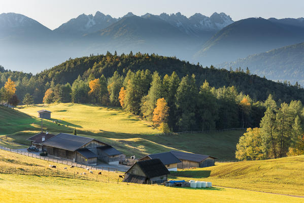Typical Austrian farm
Europe, Austria, Innsbruck, Seefeld, Tirol
