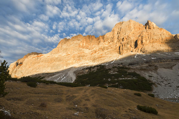 Campa group mountains at sunset
Europe, Italy, Trentino Alto Adige, Trento district, Non valley, Ville d'Anaunia
