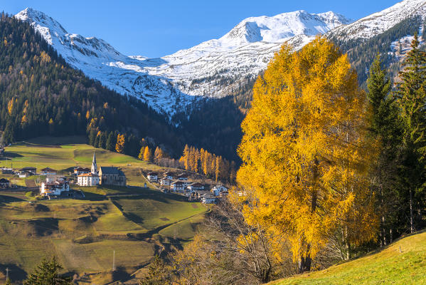Proves in autumn
Europe, Italy, Trentino Alto Adige, Bolzano district, Proves city