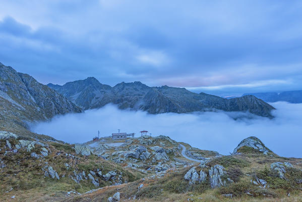 Nambrone valley at sunrise
Europe, Italy, Trentino, Nambrone valley, Madonna di Campiglio