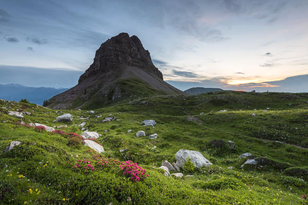 Sunrise in Nana Valley
Europe, Italy, Trentino Alto Adige, Non valley, Cles