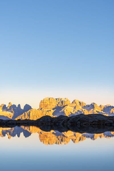 Dolomites of Brenta
Europe, Italy, Trentino Alto Adige, Sant'Antonio di Mavignola, Madonna di Campiglio, Nambrone valley