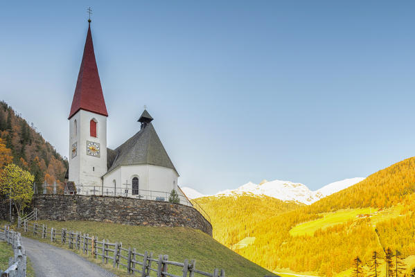Santa Gertrude Church in Ultental
Europe, Italy, Trentino Alto Adige, South Tyrol, Ultental, Santa Gertrude