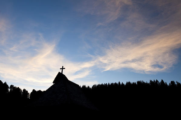 Sunset from Malga Glatsch. Funes Valley. Odle. Dolomites. Trentino Alto Adige. Italy Europe