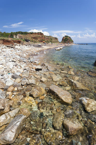 Turquoise sea, Cala Seregola, Capo Pero, Elba Island, Livorno Province, Tuscany, Italy