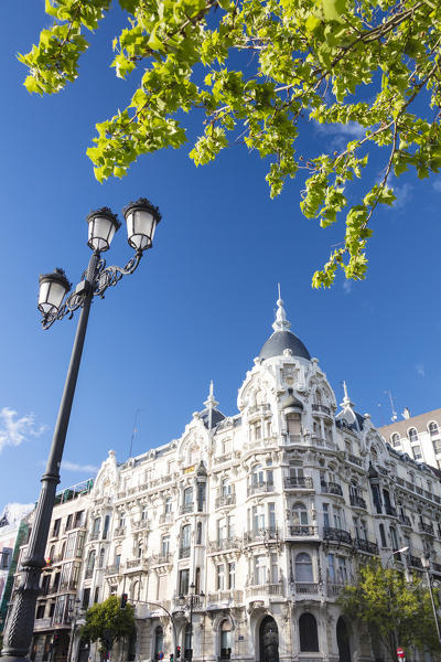Historical buildings, Plaza de Espana, Madrid, Spain