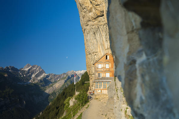 Aescher-Wildkirchli Gasthaus, Ebenalp, Appenzell Innerrhoden, Switzerland